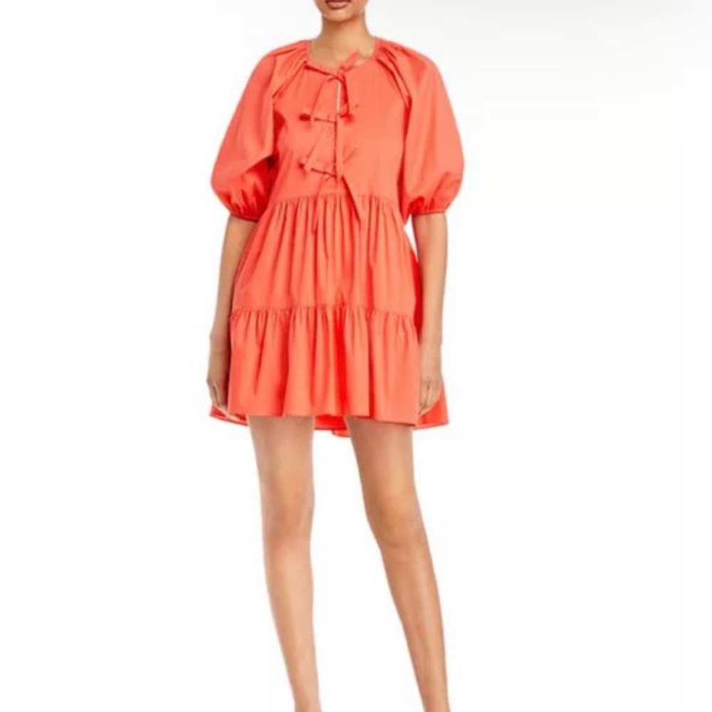 Cinq a Sept Lynn Bow Detail Dress